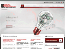Tablet Screenshot of inkubator.pollub.pl