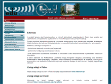 Tablet Screenshot of eduroam.pollub.pl