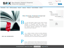 Tablet Screenshot of brik.pollub.pl