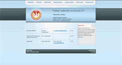 Desktop Screenshot of praktykieti.pollub.pl